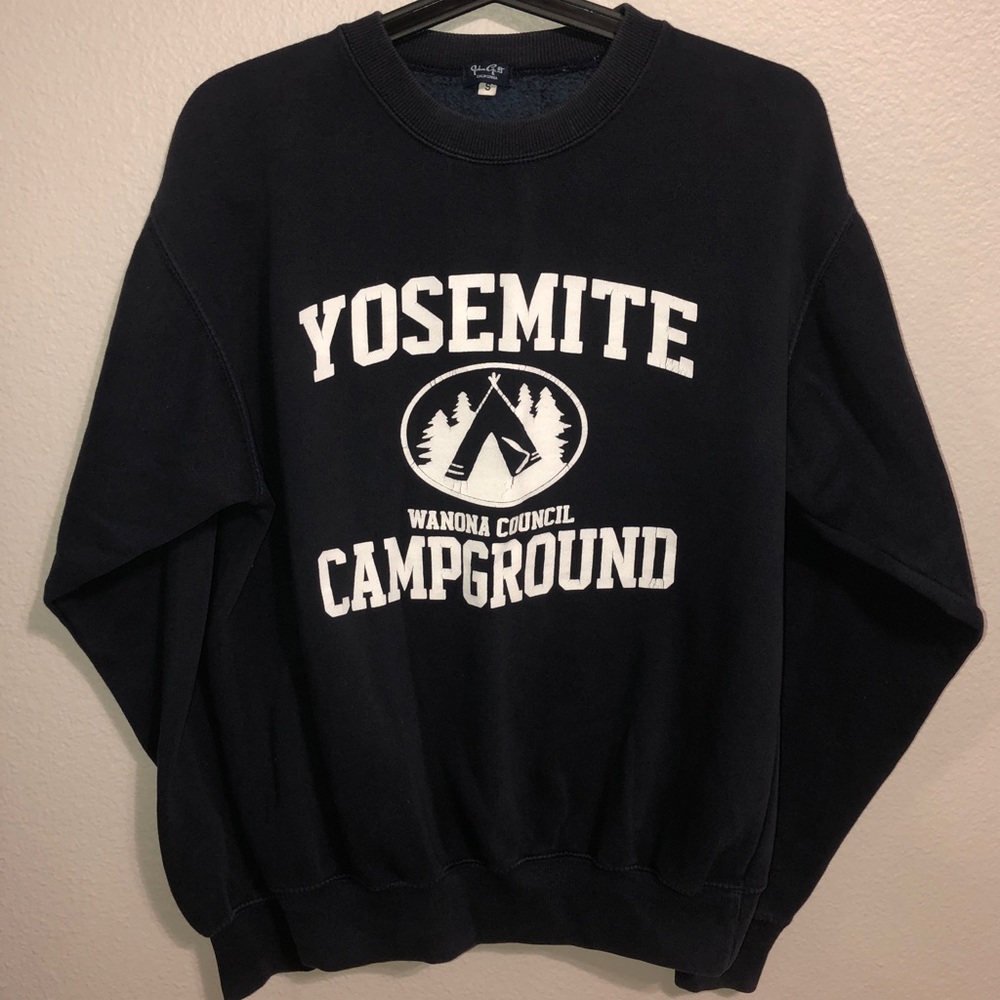 Navy blue Brandy Melville Yosemite Sweater